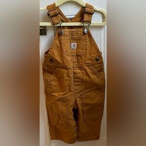 Carhartt Kids Tan Overalls
